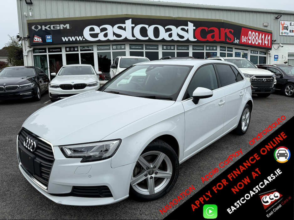 2020 Audi A3 1.4 TFSI VIRTUAL COCKPIT - SMARTPHONE INTERFACE- SATNAV - VIRTUAL COCKPIT - NAVIGATION REVERSING CAMERA -BLIND SPOT - PARKING SENSORS- €22,950