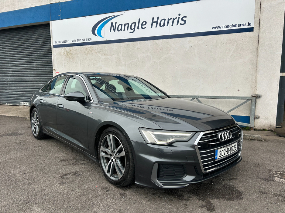 2020 Audi A6 LIMOUSINE 2.0 TDI 204Bhp QUATTER. FINANCE AVAILABLE. TRADE IN WELCOME. www.nangleharris.ie. ALL CARS CHECKED WITH MOTORCHECK.IE CALL 01 5620011