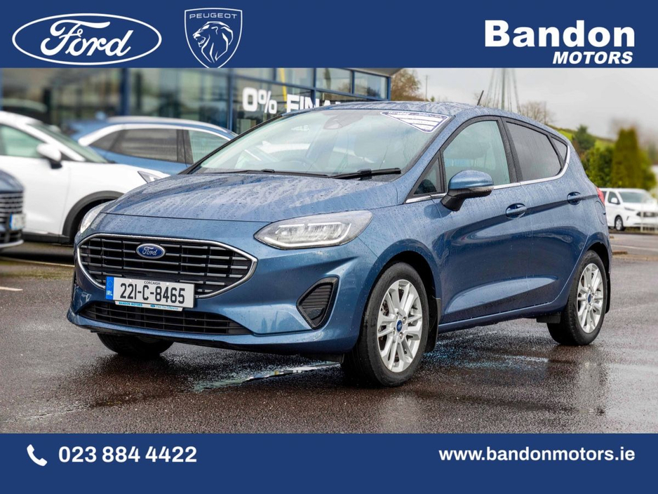 2022 Ford Fiesta 2022 Ford Fiesta Blue 1.0T EcoBoost 100PS Titanium €20,950