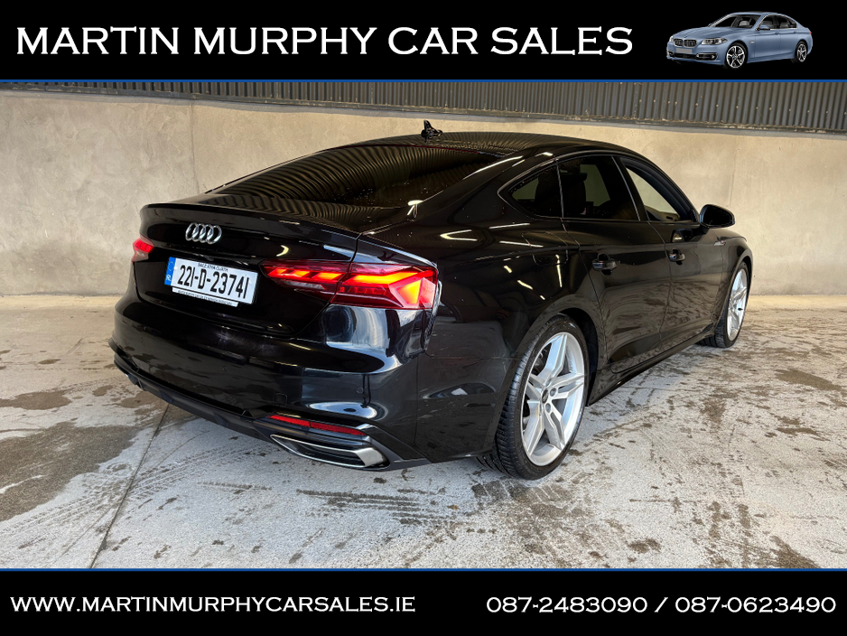 2022 Audi A5 S-LINE SPORTBACK 35 TDI 163BHP AUTO €33,950