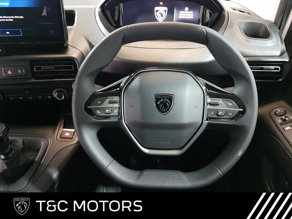 2025 Peugeot Partner Demo Model - *Price Ex VAT* PARTNER PRO PLUS 1.5 HDI 100 - 1,000KG, Remainder of 5 year warranty €21,134