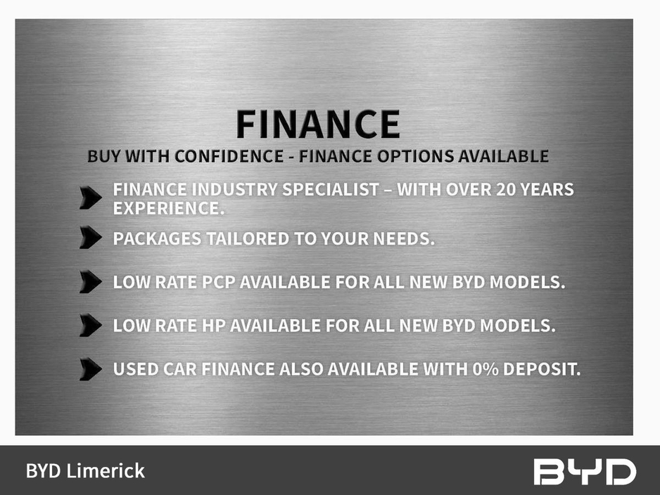 2026 BYD ATTO 3 "261 Delivery" BYD Atto 3, Design (60kWh) with Finance Available Adaptive & Intelligent Cruise Control 15.6" Electric Rotary Touchscreen - Panoramic Sunroof - Heated Front Seats - 18 Alloy Wheels €44,454