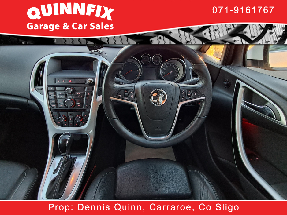 2014 Vauxhall Astra 2.0 CDTI SRI 165PS 5DR A AUTO €5,950