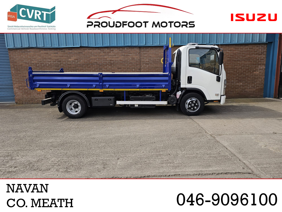 2026 Isuzu N-Series 7.5 Tonne 14 ft Tipper- Available Immediately. PRICE PLUS VAT