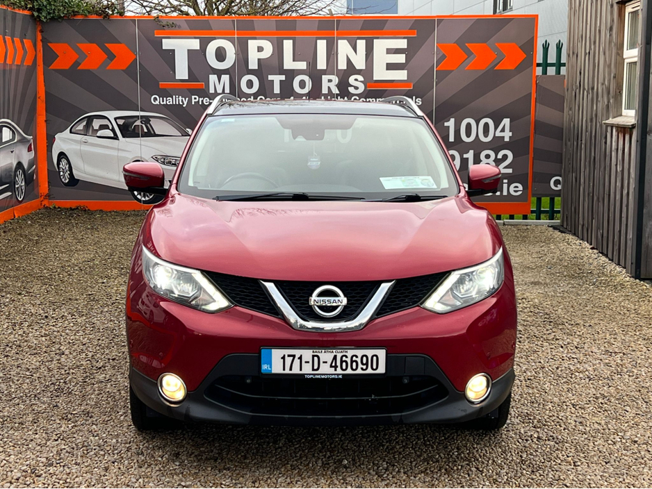 2017 Nissan Qashqai ==1.5 DCI TEKNA //FULL LEATHER//PAN ROOF//HEATED SEATS== €11,950
