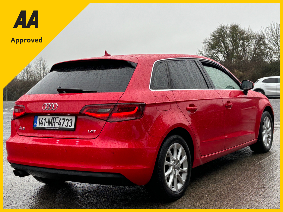 2014 Audi A3 1.4 SE AUTO *LOW KLMS*AA APPROVED* €10,999