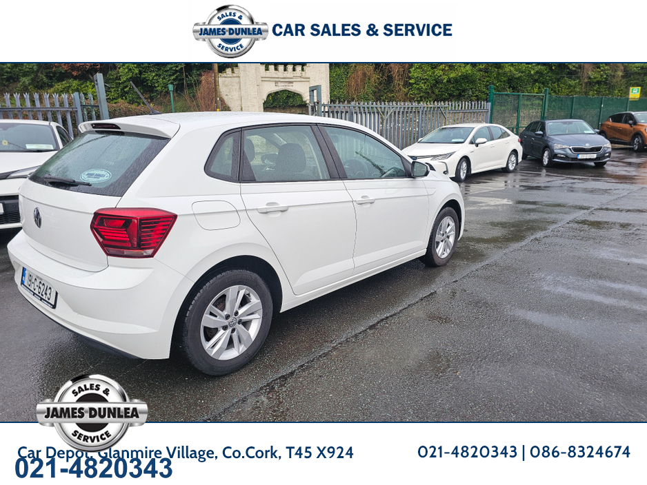2019 Volkswagen Polo TRENDLINE 1.0 MANUAL 5SPEED 65HP 5DR €14,950