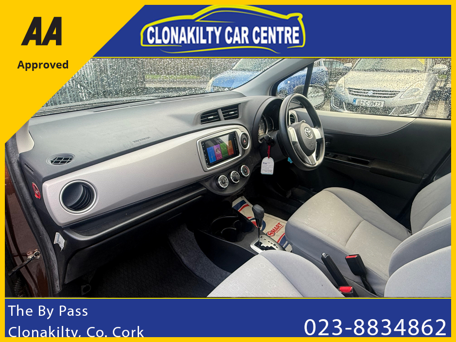 2013 Toyota Vitz Genuine Low Mileage Toyota Vitz Automatic 1.3 Petrol €9,950
