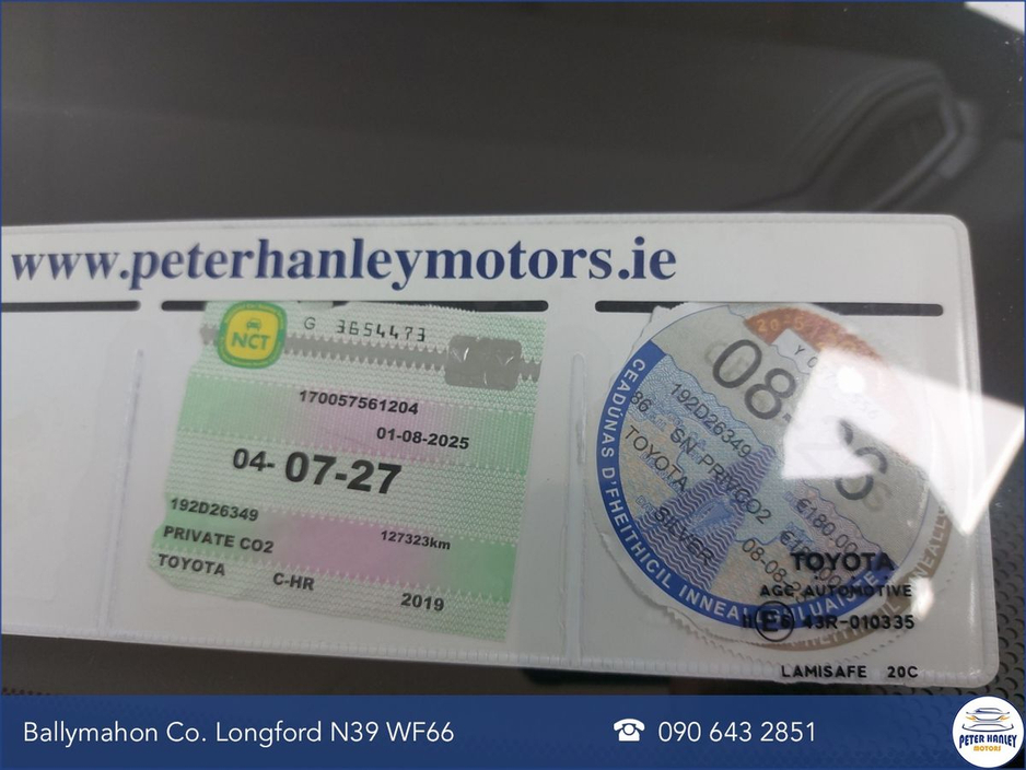 2019 Toyota C-HR 1.8 HYBRID LUNA €19,450