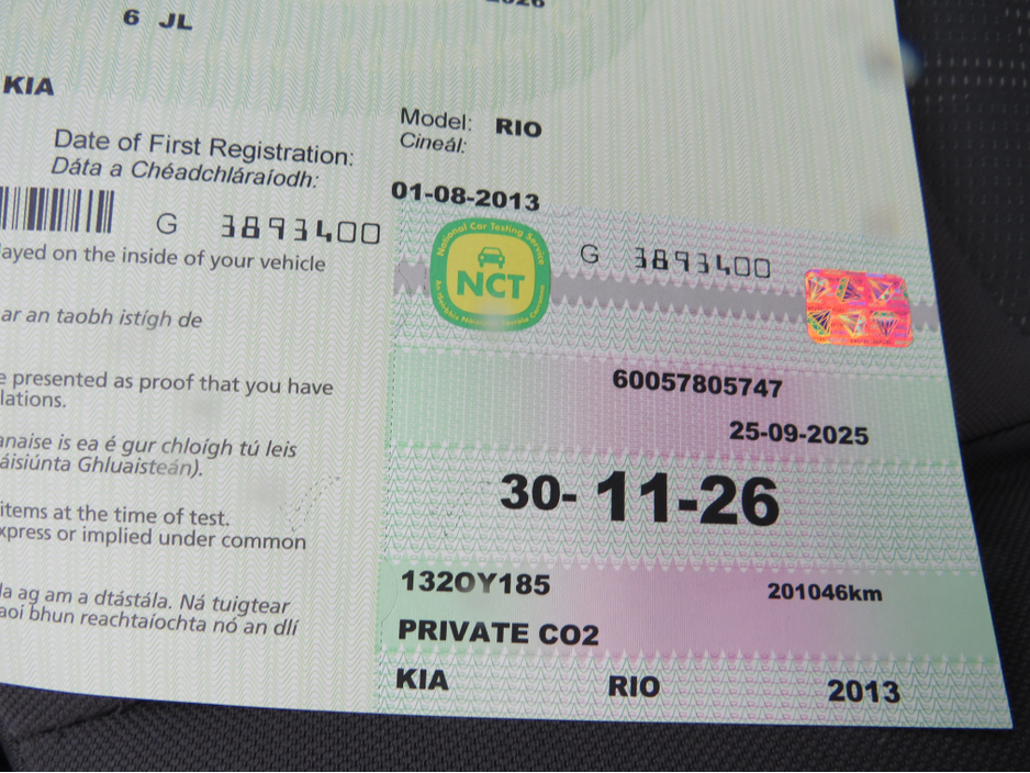 2013 Kia Rio 1.4 LX 5DR DIESEL FRESH NCT 11/26      BARGAIN €4,999