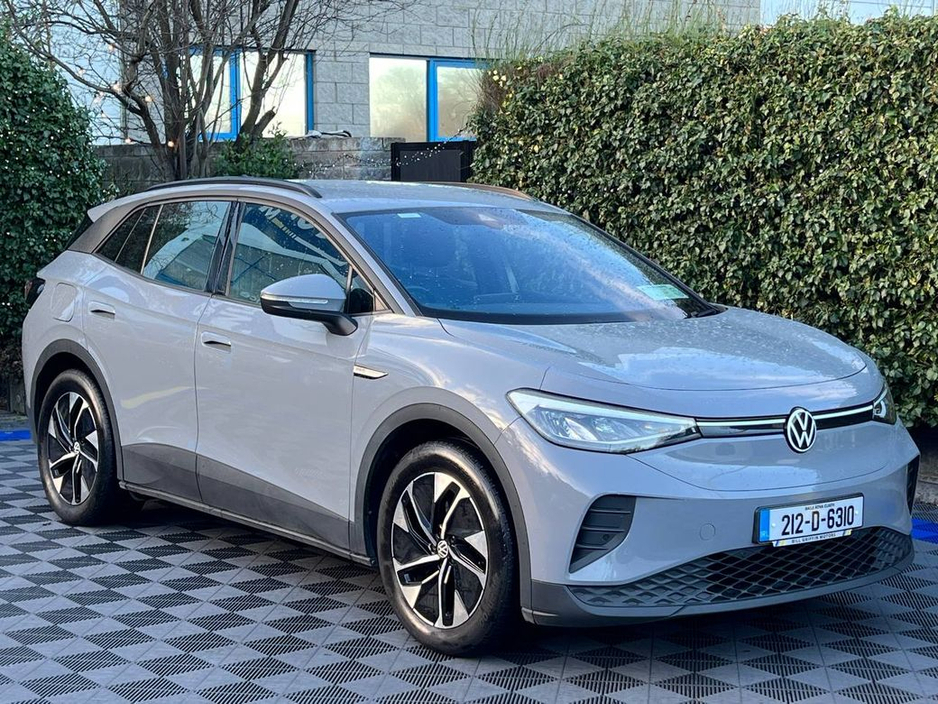 2021 Volkswagen ID.4 PRO LIFE 77KWH // PARKING SENSORS // DIAMOND CUT ALLOYS // LEATHER/ALCANTARA HEATED SEATS €20,900