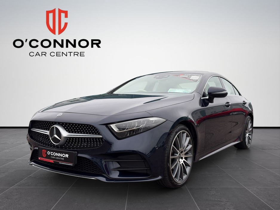 2019 Mercedes-Benz CLS Class "Blue beauty outside, white luxury inside — this CLS is pure class in motion" €38,888