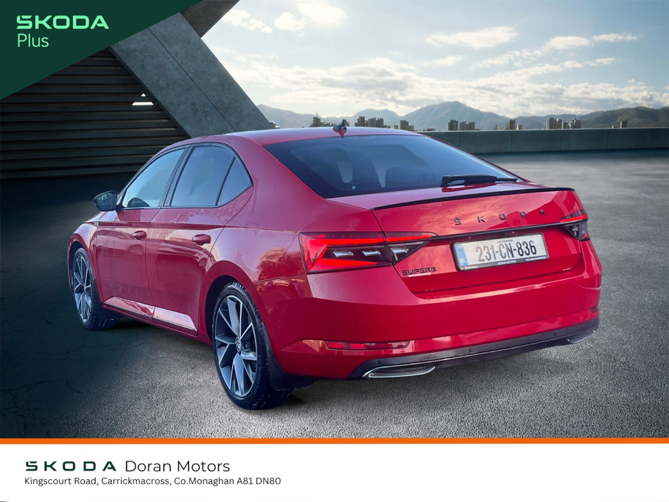 2023 Skoda Superb SPORT 2.0 TDI 150HP 5DR €38,500