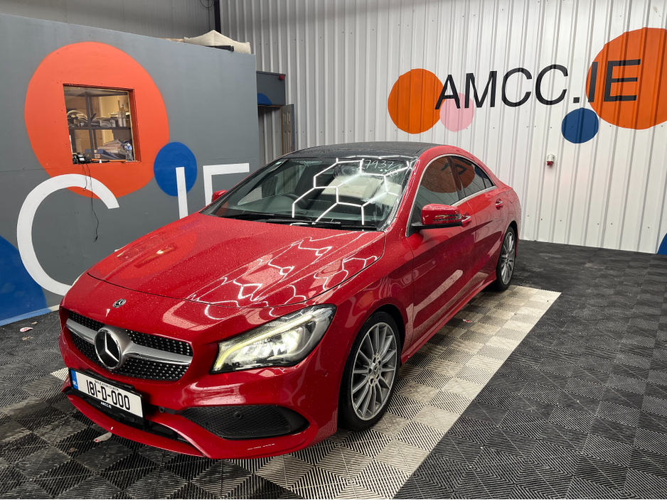 2018 Mercedes-Benz CLA Class €21950 2018 MERCEDES-BENZ CLA180 AMG STYLE 1.6 AUTOMATIC / CRUISE CONTROL / REVERSE CAMERA / ELECTRIC MEMORY & HEATED SEATS / PADDLE SHIFTERS / PANORAMIC SUNROOF €21,950