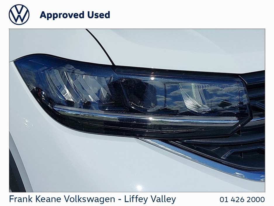 2025 Volkswagen T-Cross EDITION 75 1.0TSI 95BHP *PURE WHITE* *DELIVERY KMS* *252D REG* *BIG SAVINGS VS NEW CAR* *WHILE STOCKS LAST* *PCP 3 YRS FROM €276PM* €29,995