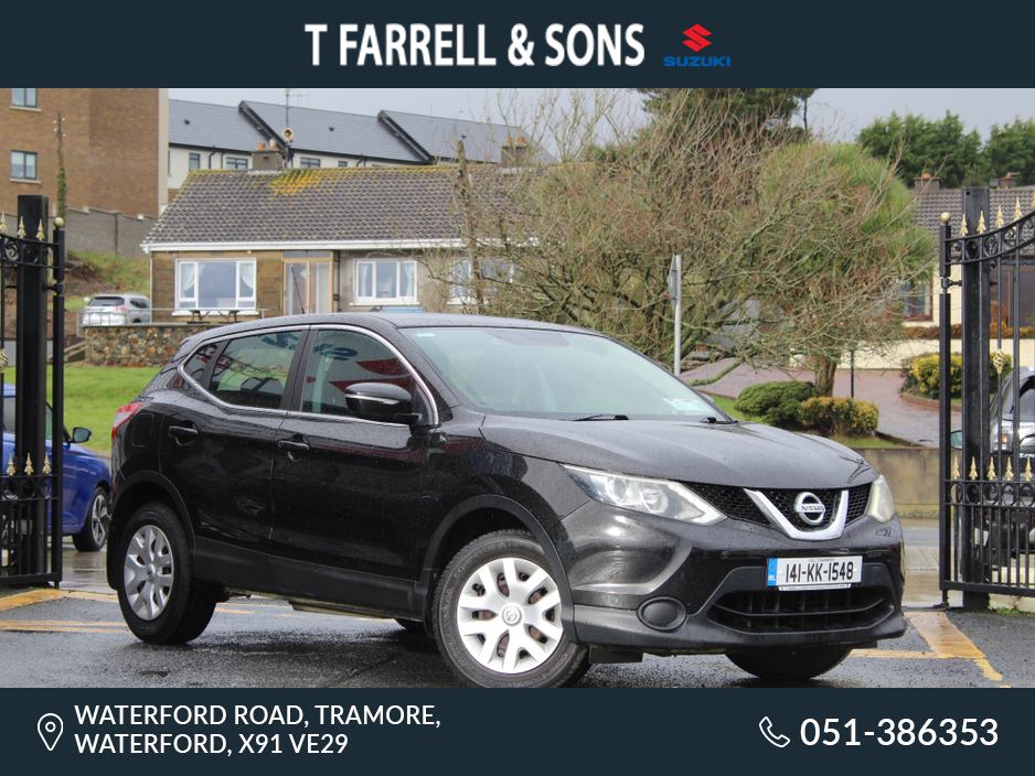 2014 Nissan Qashqai 1.5 DSL XE 4DR €8,950