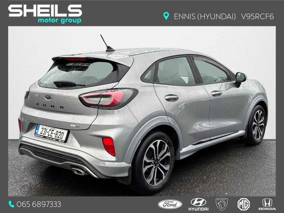 2023 Ford Puma 1.0L EcoB Hybrid 155PS ST-Line X Gold
