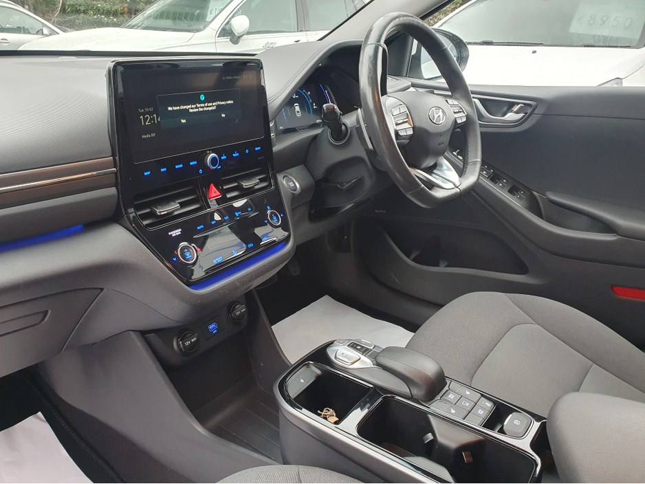 2022 Hyundai Ioniq PREMIUM AUTOMATIC FULLY ELECTRIC NCT 02/28 FINANCE AVAILABLE @ €59 PER WEEK HEATED SEATS/ SAT NAV/ TOUCH SCREEN MEDIA/ BLUETOOTH/ USB/ REVERSE CAMERA/ HISTORY CHECKED €14,950