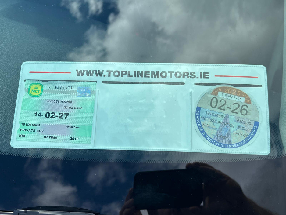 2019 Kia Optima ==PLATINUM SPEC//NEW NCT//FULL LEATHER//IMMACULATE== €11,950