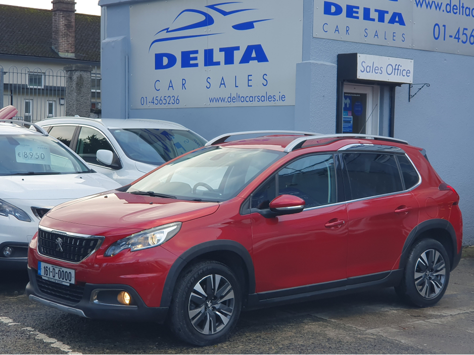 2016 Peugeot 2008 ALLURE 1.2L PETROL 82BHP MANUAL NCT 02/27 FINANCE AVAILABLE @ €47 PER WEEK 2 KEYS/ PARKING SENSORS/ HALF LEATHER SEATS/ TOUCH SCREEN MEDIA/ HISTORY CHECKED €8,750