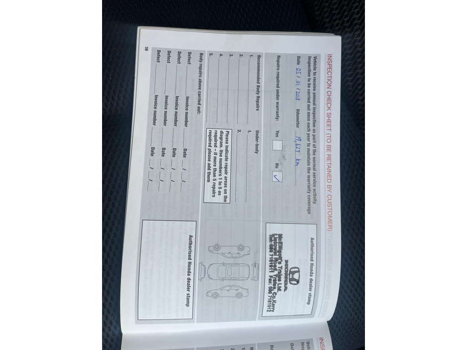 2014 Honda Jazz 1.4 i-VTEC EX CVT €6,950