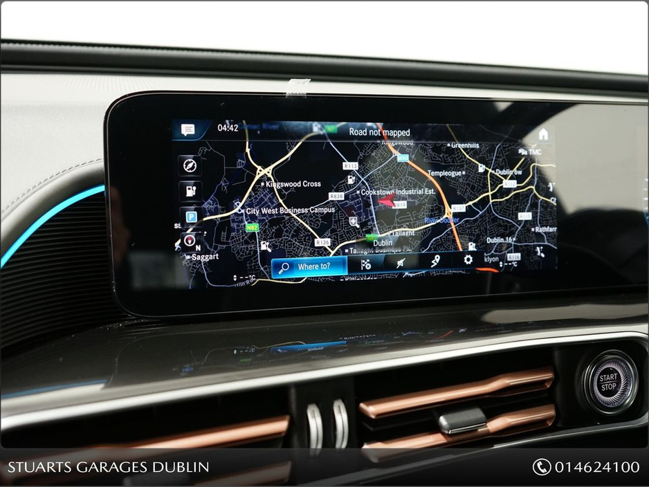 2023 Mercedes-Benz EQC EQC 400 AMG LINE: SELENITE GREY METALLIC WITH BLACK LEATHER, SUNROOF, 21” DIAMOND CUT TURBINE ALLOYS, SIDE RUNNING BOARDS, KEYLESS ENTRY €39,945