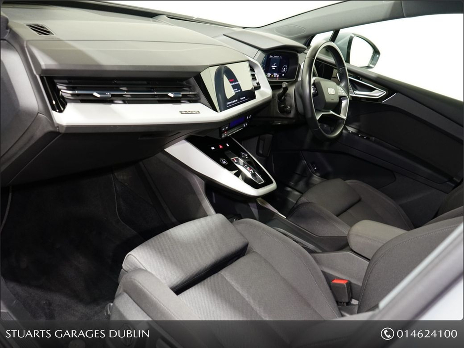 2023 Audi Q4 e-tron *SOLD DEPOSIT TAKEN*“40 – BIGGER BATTERY* Q4 E-TRON SPORT SUV: PEBBLE GREY METALLIC, 19” DIAMOND CUT ALLOYS, CRUISE CONTROL, HEATED SEATS