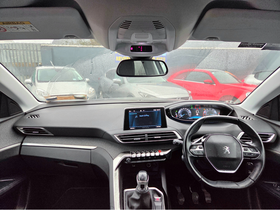 2019 Peugeot 3008 ALLURE 1.2 **  IRISH CAR ** HIGH SPEC MODEL ** REVERSE CAMERA ** HALF LEATHER ** ANDROID AUTO/APPLE CARPLAY ** LANE ASSIST **  2 KEYS ** €17,995