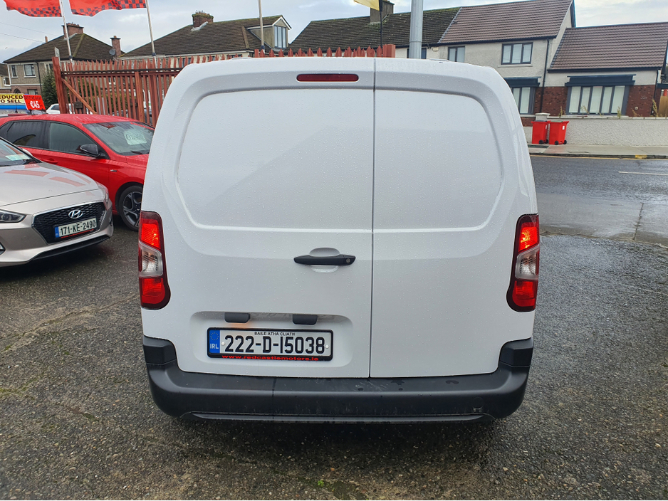 2022 Peugeot Partner ACTIVE 1.5 BLUE HDI 10 100 6.3 2DR €12,950