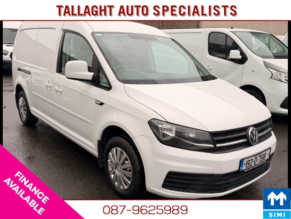 2019 Volkswagen Caddy PVM TDI 102HP MANUAL 5SPEED 5DR €13,414