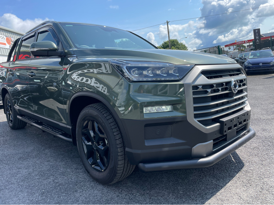 2025 Ssangyong Musso 2.2 PICK UP CUSTOM 5 SEATER COMMERCIAL 4WD 200 BHP 3.5 TON TOWING CAPACITY REV-CAMERA // 5 YEAR WARRANTY // APPLY FOR FINANCE TODAY // THE BEST VALUE PICK UP IN IRELAND // €43,950