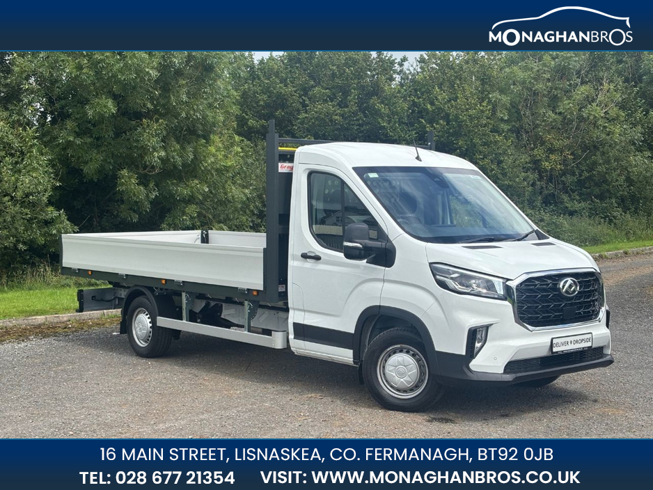2026 Maxus Deliver 9 14FT Dropside 2.0 TD 150PS SRW €32,995