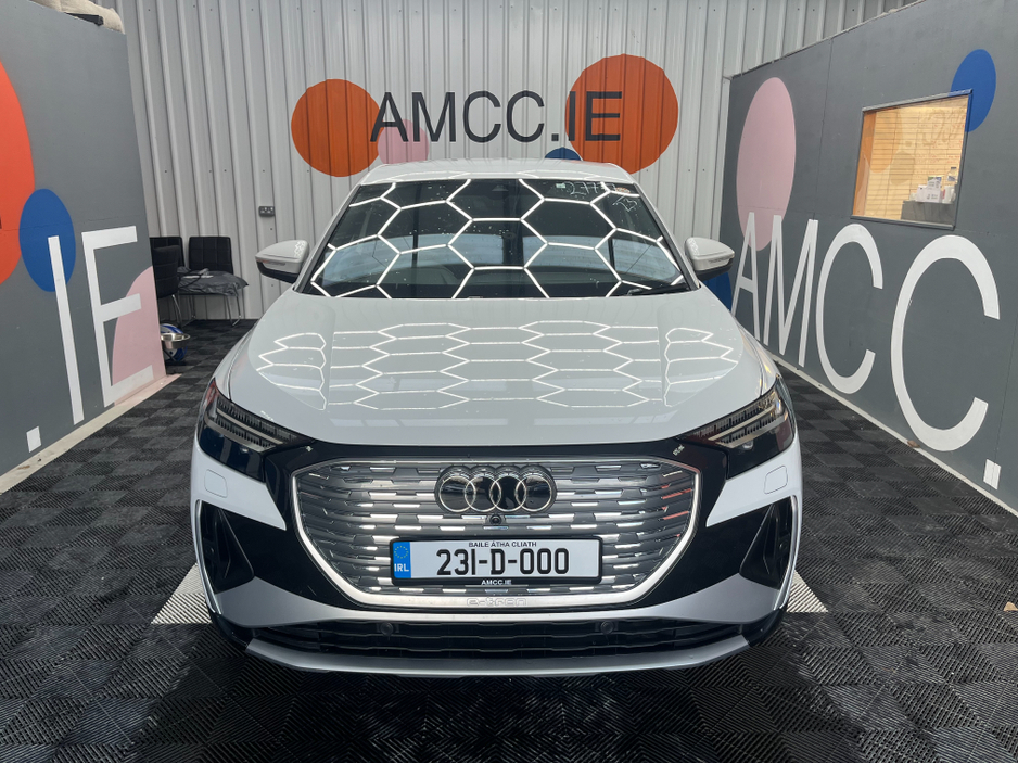 2023 Audi Q4 e-tron €34950 2023 AUDI Q4 E-TRON 40 S-LINE SPORTBACK ELECTRIC AUTOMATIC / CRUISE CONTROL / 360° PARKING CAMERA / HEATED SEATS / PADDLE SHIFTERS / APPLE CARPLAY / AMBIENT LIGHTS €34,950