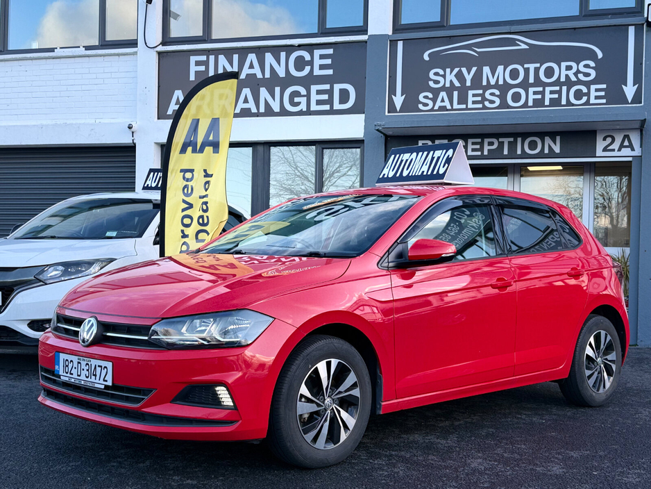 2018 Volkswagen Polo 1.0 TSI 65HP Trendline €14,890