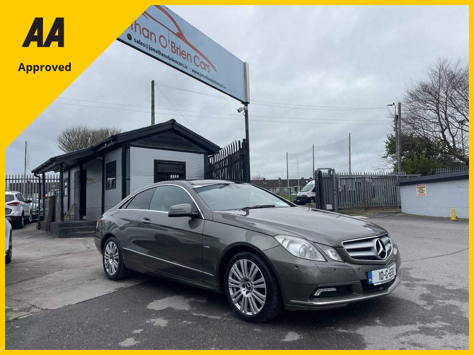 2010 Mercedes-Benz E Class E-COUPE CDI BLUE EFFICIENCY AUTO AVANTGARDE COUPE 2DR €7,500