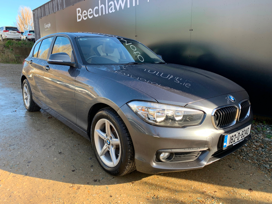 2018 BMW 1 Series 116D SE AUTOMATIC // GREAT CONDITION // FULL SERVICE HISTORY // LEATHER, SAT NAV AND PARKING SENSORS // €200 ROAD TAX //