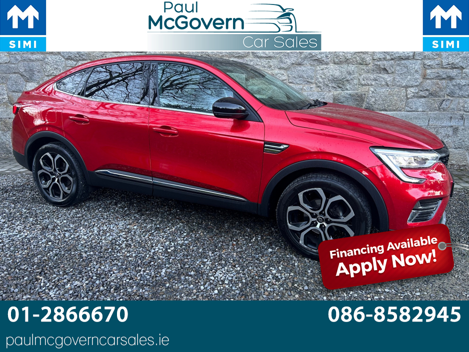 2023 Renault Arkana TECHNO TCE 140 AUTO 5DR**//**SAT NAV**//**CRUISE CONTROL**//**RENAULT WARRANTY TILL JAN 2028**//**LANE DEPARTURE ALERT**//**AUTO LIGHTS**//**AUTO WIPERS**//**TRADE IN WELCOME**//**FINANCE AVAILABLE!!! €21,995