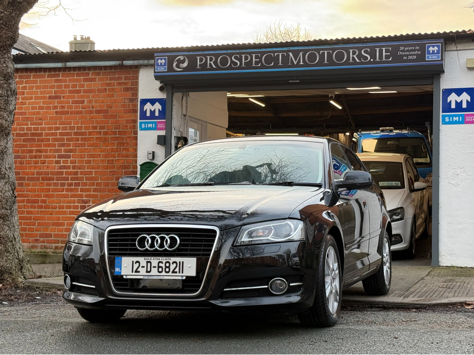 2012 Audi A3 1.4tfsi Automatic, Only 64kms, New Nct 12/2026, Apple Car Play, Android Auto, Reversing Camera, Bluetooth, Sat Nav, Cruise Control, Alloys, A/C, Service & Warranty Included, SIMI Dealer, €10,750