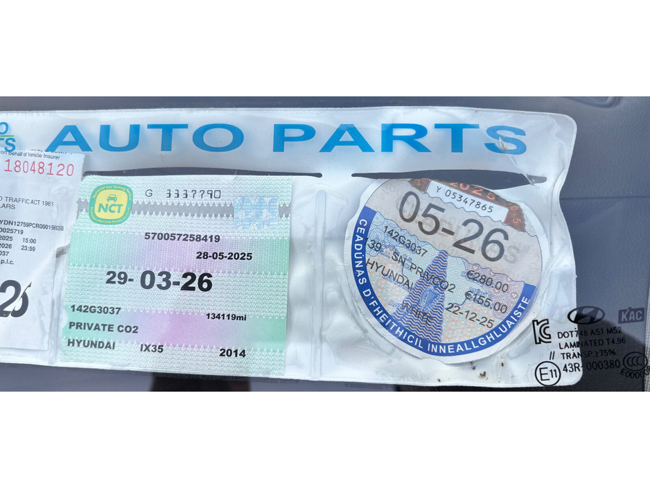 2014 Hyundai ix35 1.7 Diesel Celebration LE 2WD 115hp €5,995