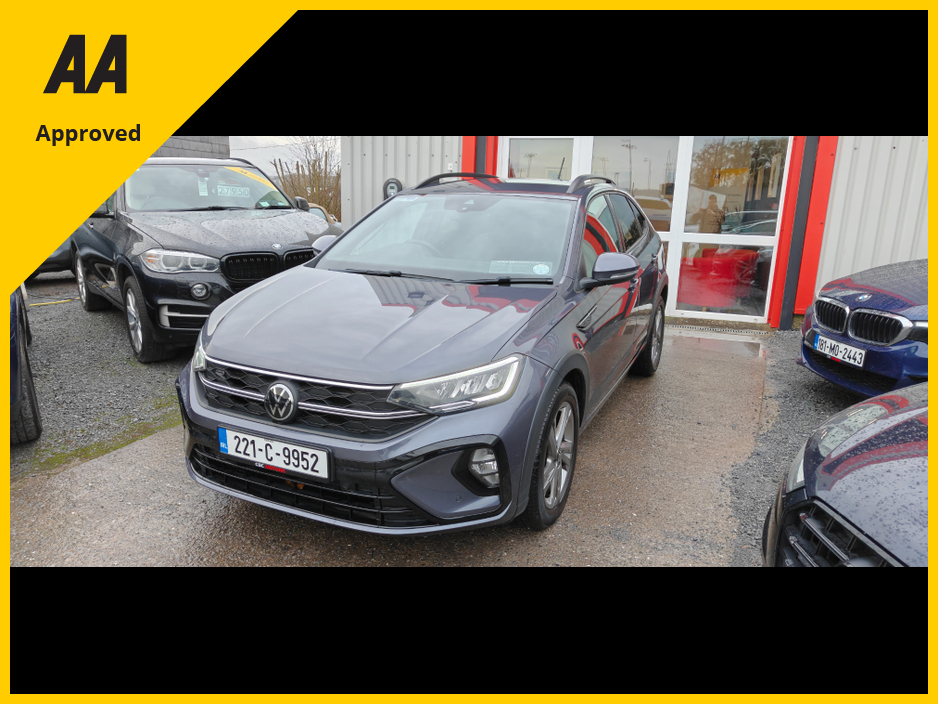 2022 Volkswagen Taigo 2022 R-LINE 1.0 TSI 110HP MANUAL 42,500 Kilometers €22,950