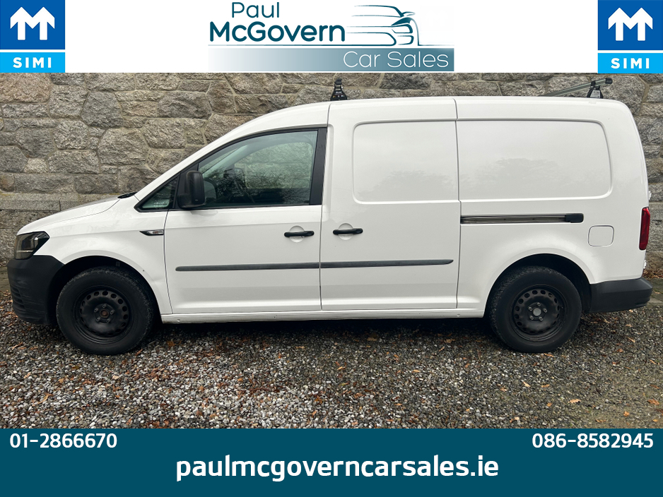 2017 Volkswagen Caddy LWB  TDI 102HP MANUAL 5SPEED 5DR €8,995