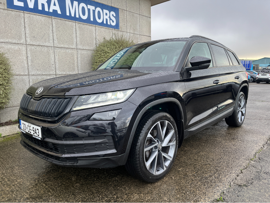 2020 Skoda Kodiaq 7 SEATER 4x4 STYLE AUTOMATIC 2.0 DIESEL //MASSIVE SPEC//CANTON SOUND SYSTEM//PANORAMIC GLASS ROOF//FULL LEATHER HEATED FRONT AND REAR SEATS// €36,950
