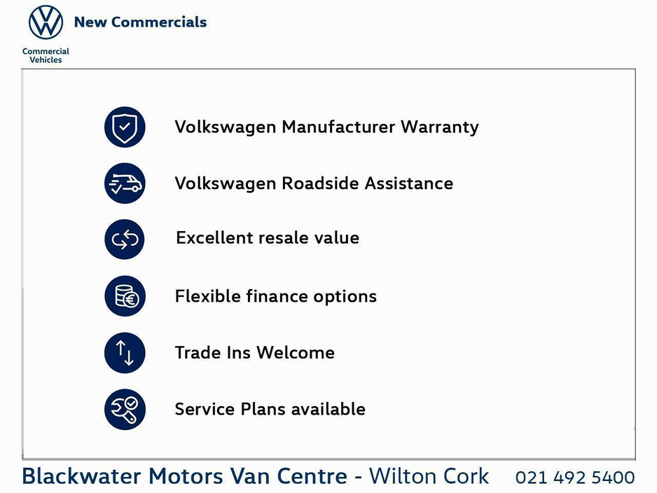 2026 Volkswagen Transporter Pan Americana 150BHP 2.0TDI LWB €38,249