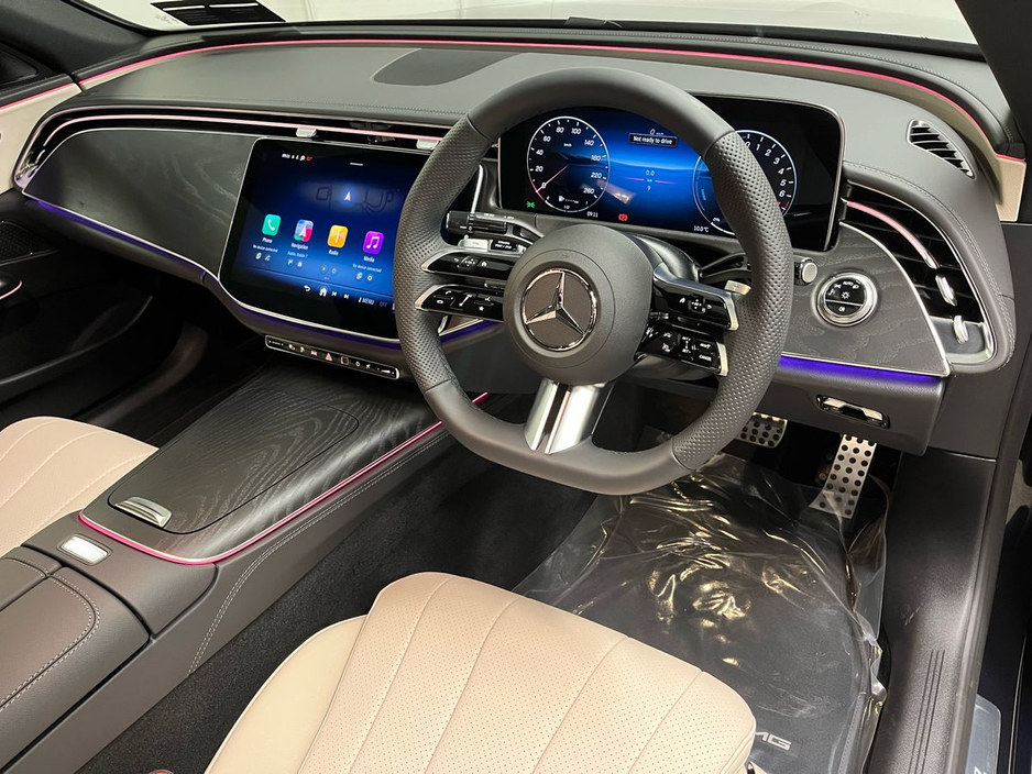 2026 Mercedes-Benz E Class 300e AMG - 19 Inch Alloys - Reversing Camera - Ambient Lighting - Sat Nav - Climate Control - Electric Heated Memory Seats - Keyless Start - Apple CarPlay/Android Auto €88,006