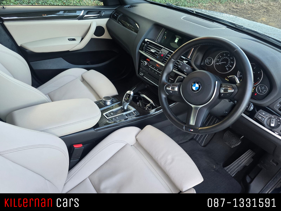 2017 BMW X3 2.0 D F25 XDRIVE20D M SPORT 5DR A €24,999