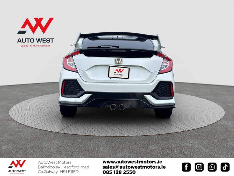 2018 Honda Civic 2018 Honda Civic 1.5 Turbo Sport  Automatic €18,950