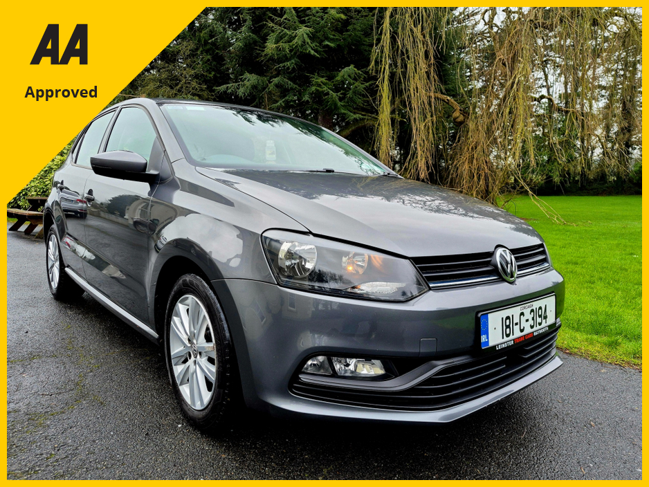 2018 Volkswagen Polo Comfortline 1.0 60HP MANUAL 5SPEED 5DR €11,995