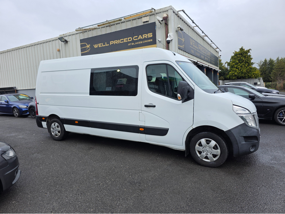 2016 Nissan NV400 L3 H2 FWD 125 CREWCAB 6 SEATS €12,950