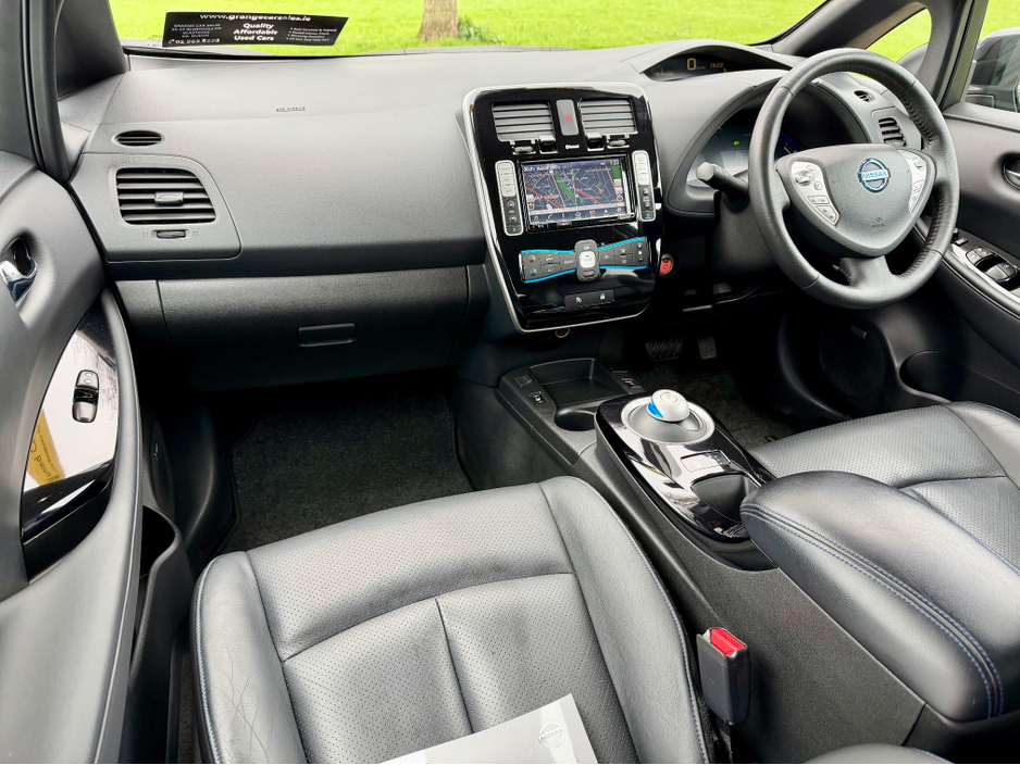 2017 Nissan Leaf Electric | 30 kWh High spec Teckna Edition | AA approved | Only 37,000 km | 2 keys | Jan 27 nct | July 26 nct | Sold checked and serviced with warranty and full Motor History report supplied. €8,900