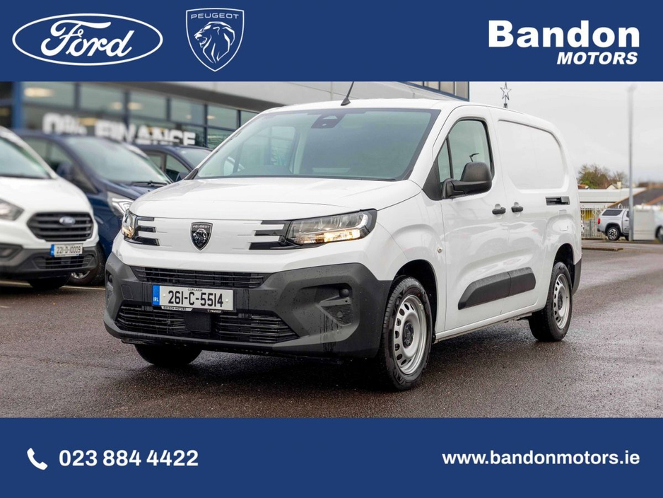 2026 Peugeot Partner 2026 Pre Reg offer PARTNER PROF PLUS 1.5 HDI 100 €23,450